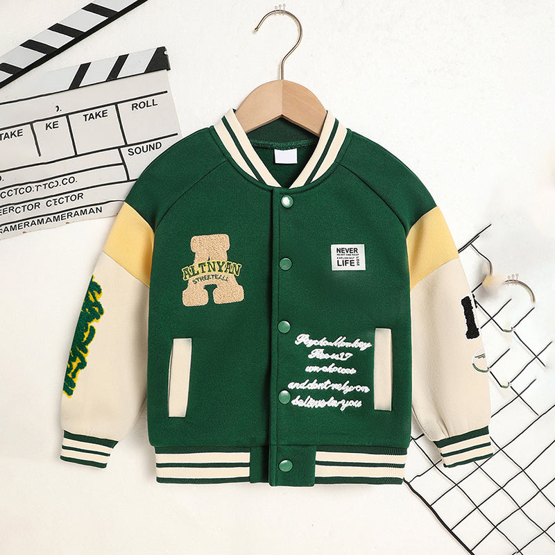 The MVP Patch Varsity Jacketw