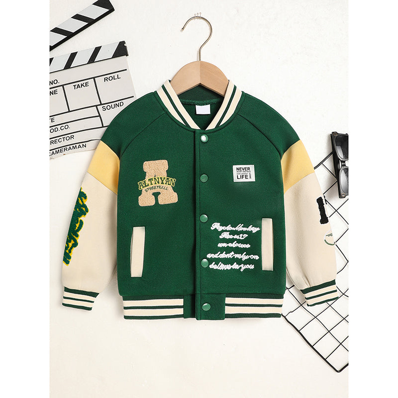 The MVP Patch Varsity Jacketw